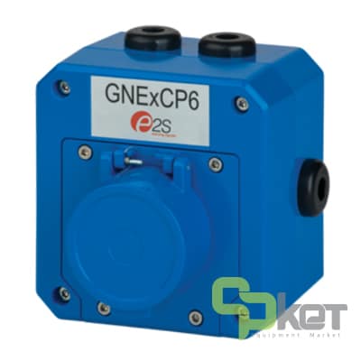 شستی اعلام حریق ضد انفجار E2S سری GNExCP6-PB مدل GNExCP6APBDDLAN1A1BN24-pic-0