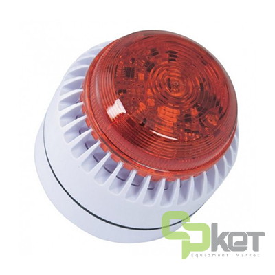 آژیر و فلاشر اعلام حریق متعارفی فولئون ROLPSB/SV/RL/W/S مدل RoLP Solista