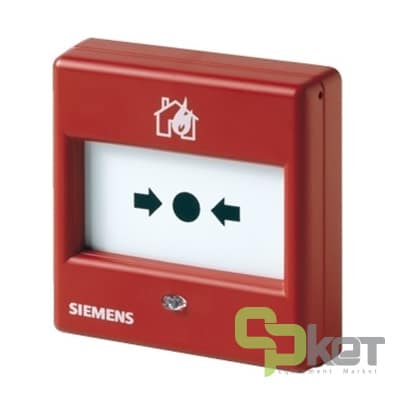 شستی اعلام حریق آدرس پذیر زیمنس  Sinteso Cerberus PRO مدل FDM225-RG