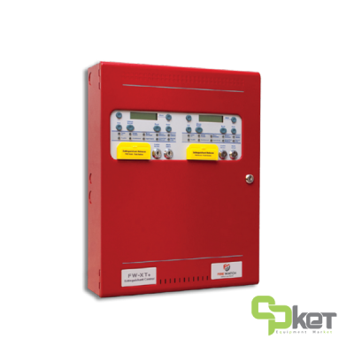 کنترل پنل دو ناحیه‌ای اعلام و اطفای حریق آدرس پذیر فایرواچ سری +FW-XT مدل FW1712-10