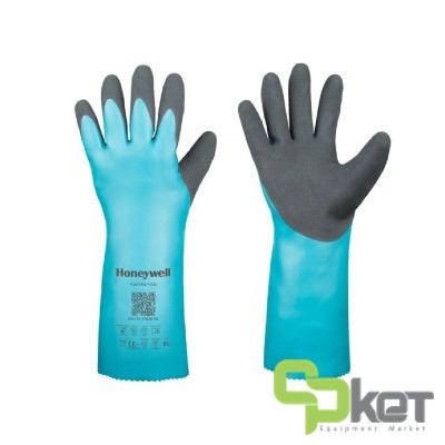 دستکش عایق شیمیایی هانیول مدل Flextril Nitrile