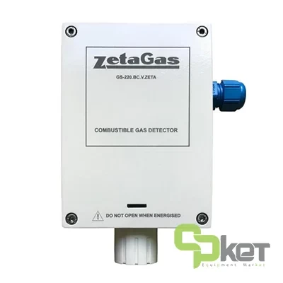 دتکتور گاز سمی هیدروژن سولفید زتا مدل GS-220.BC.V.ZETA.H2S.100.30