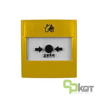 شستی اعلام حریق متعارفی زتا مدل ZT-CP4/Y