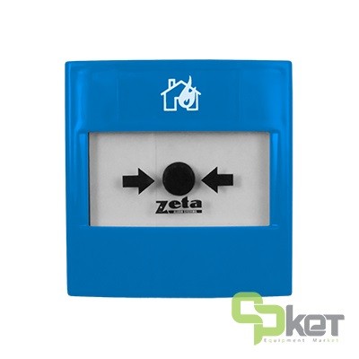 شستی اعلام حریق متعارفی زتا مدل ZT-CP4/B