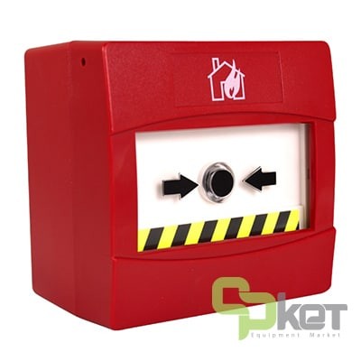 شستی اعلام حریق متعارفی سی تک مدل BF370S