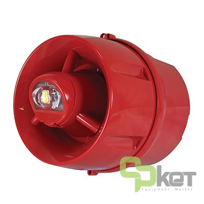 آژیر و فلاشر اعلام حریق آدرس پذیر سی تک BF433A/CX/DR مدل Hi-Output