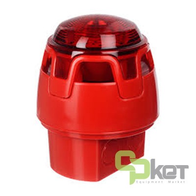آژیر و فلاشر اعلام حریق متعارفی نوتیفایر سری AV Products مدل CWSS-RR-W5