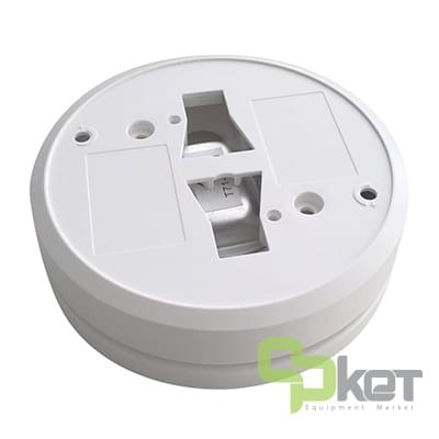 آژیر پایه‌ی دتکتور اعلام حریق متعارفی اسر سری EMA مدل DBS1224B4W-D
