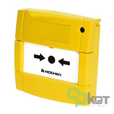 شستی اعلام حریق آدرس پذیر دارای ایزولیتور هوچیکی مدل HCP-EY(SCI)