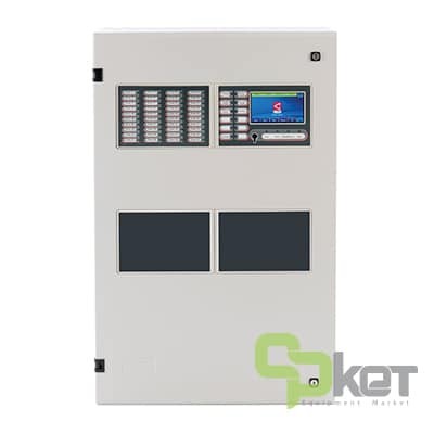کنترل پنل اعلام حریق آدرس پذیر 6 لوپ سی تک سری ZFP مدل ZFP6M/40/X دارای نمایشگر 40 زون