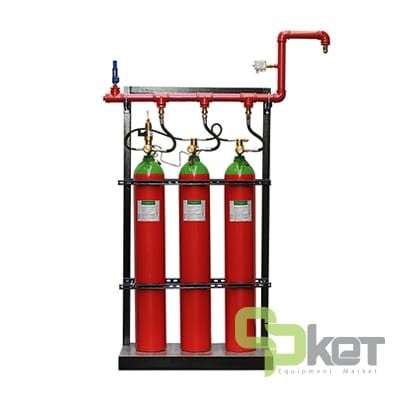 سیستم اطفای حریق گاز IG
