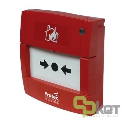 شستی اعلام حریق متعارفی پروتک مدل 3000MCP