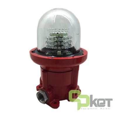 فلاشر ضد انفجار کرومامک مدل EVC50SS-L80(red)