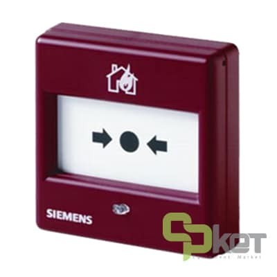 شستی اعلام حریق متعارفی زیمنس FDM1101A-RG مدل AlgoRex/Synova/Cerberus FIT