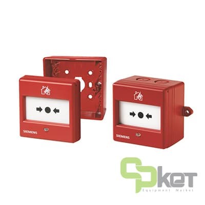 شستی اعلام حریق آدرس پذیر زیمنس FDM226-RP مدل Sinteso Cerberus PRO