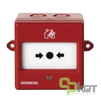 شستی اعلام حریق آدرس پذیر زیمنس Sinteso Cerberus PRO مدل FDM226-RG